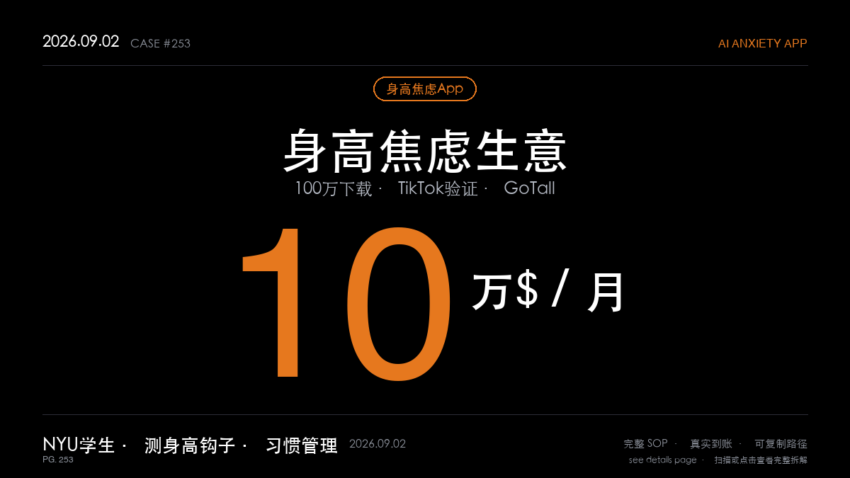 「身高焦虑生意拆解：NYU学生被投行拒了4次后做